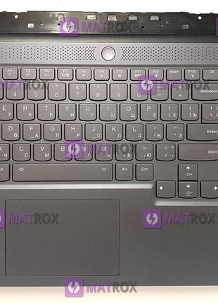 Передняя панель для lenovo legion 7-15imhg05, 7-15imh05 шефир серый