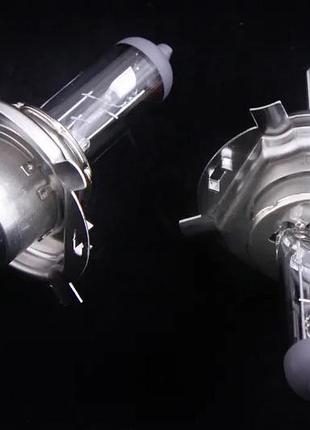 Лампа галогенная 12в h4/p43t "philips" 60/55 +30% vision (2 шт.)