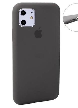 Чохол силіконовий для iphone 11 cocoa захист від ударів і подряпин зручний доступ до кнопок і портів