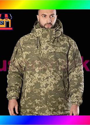 Bs куртка мужская зимняя best mix patrol system 3.0 climaguard (пиксель) xl bas77/n