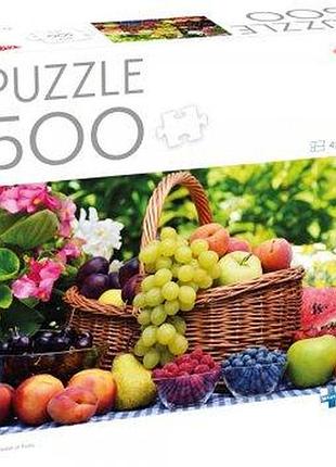 Пазл на 500 елементів "кошик з фруктами" / ukr