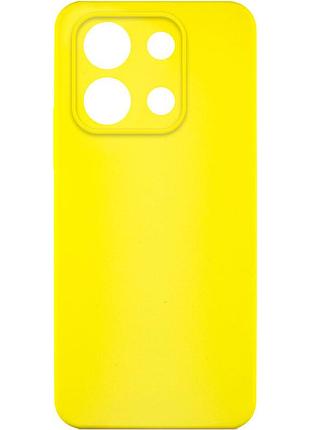 Чохол silicone cover ummi lakshmi full camera (aa) для xiaomi redmi note 13 4g жовтий / flash