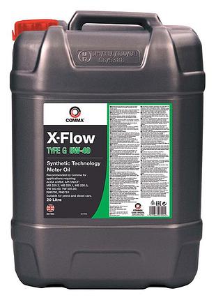 Моторное масло comma x-flow type g 5w-40 20л