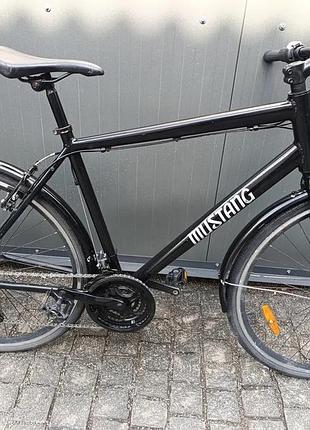 Велосипед mustang 28" alu, чорнийб/у