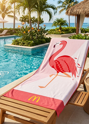 Пляжний рушник від mcdonald's