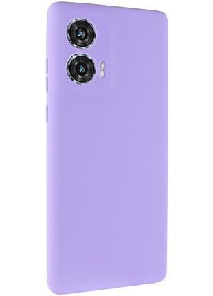 Чехол silicone cover ummi lakshmi full camera (aa) для motorola edge 50 сиреневый / dasheen