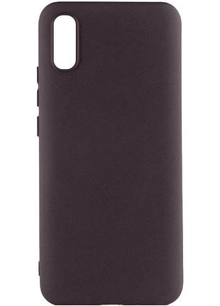 Чехол silicone cover ummi lakshmi (aa) для xiaomi redmi 9a шоколадный / chocolate