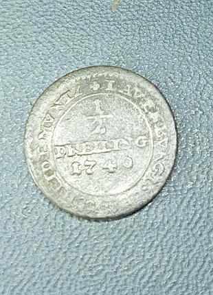 1/2 дрейлинга люнебург 1740