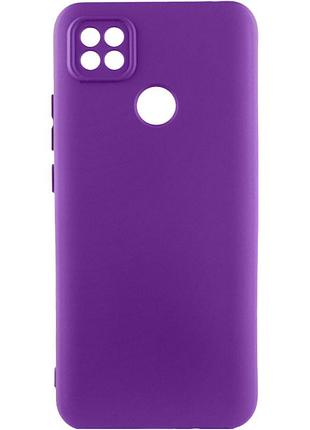 Чехол silicone cover ummi lakshmi full camera (aa) для xiaomi redmi 10a / 9c фиолетовый / purple
