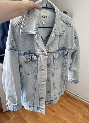 Куртка джинсовка zara