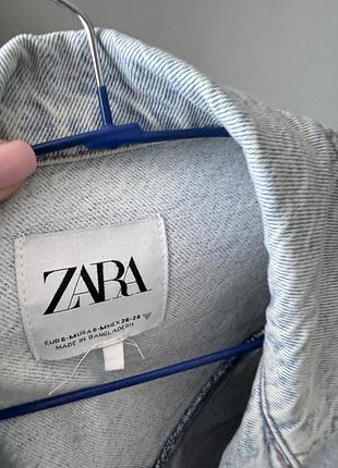 Куртка джинсовка zara 3