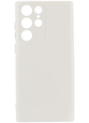 Чехол silicone cover ummi lakshmi full camera (aa) для samsung galaxy s23 ultra белый / white
