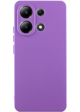 Чехол silicone cover ummi lakshmi full camera (aa) для xiaomi redmi note 13 5g фиолетовый / purple
