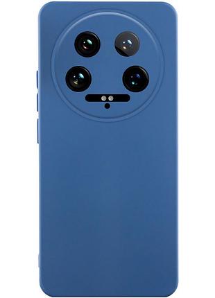 Чохол silicone cover ummi lakshmi full camera (aa) для xiaomi 14 ultra синій / navy blue