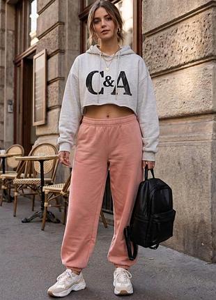 Джоггеры c&amp;a в стиле oversize (код22)