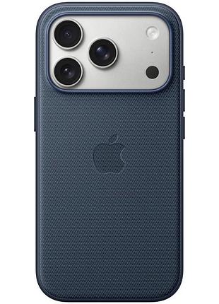 Чохол тканинний techwoven (aaa) new with magsafe and animation для apple iphone 17 pro max (6.9") blue