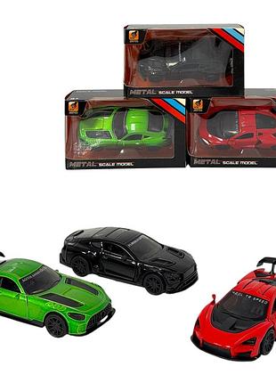 Машина "die*cast" мікс,3 кольори,у коробці
