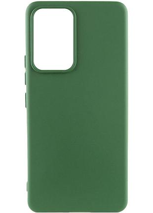 Чехол silicone cover ummi lakshmi (aa) для realme c61 4g / c63 4g зеленый / dark green