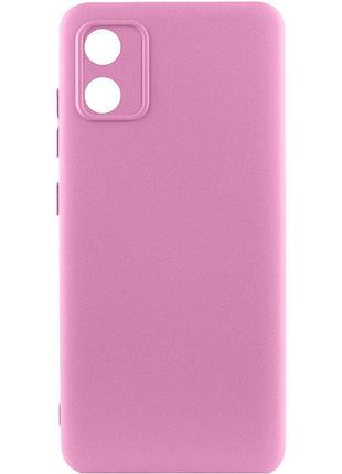 Чехол silicone cover ummi lakshmi full camera (aa) для motorola moto e13 розовый / pink