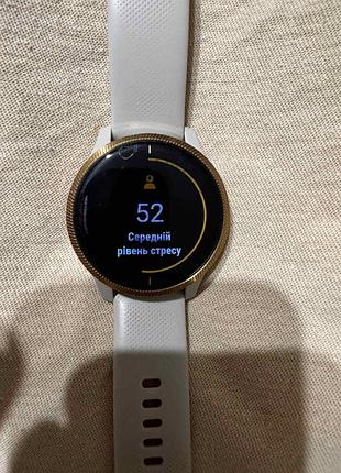 Смарт-часы garmin venu, цвет розовое золото/бежевый оригинал