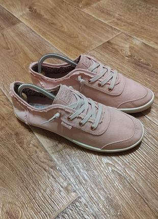 Skechers снікерcи bobs рожеві 38-39р
