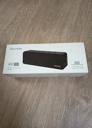 Портативна bluetooth колонка raymate r5 ipx7 waterproof black