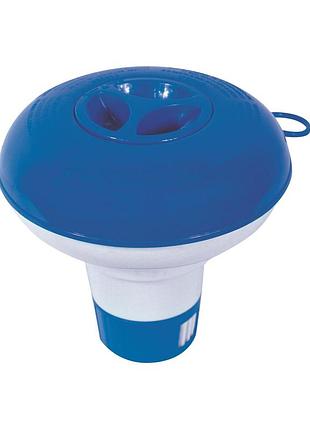 Дозатор bestway хим.средств плавающий flowclear 5 12.7cm chemical floater (58210)