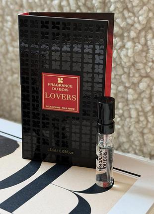 Оригінал пробник lovers fragrance du bois