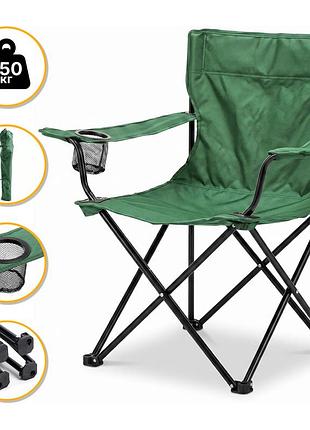 Раскладное туристическое кресло leobro lite green (lb-1076)