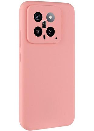 Чехол silicone cover ummi lakshmi full camera (aa) для xiaomi 14 розовый / pink