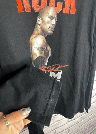 Wwe wwf лонгслів чоловічий the rock 3