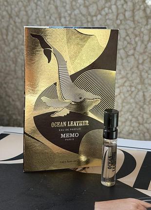 Оригинальный пробник memo ocean leather