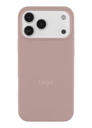 Силиконовый чехол с закрытым низом apple iphone 17 pro max silicon case #07 lavender
