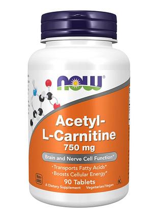 Acetyl l-carnitine 750mg - 90 tabs