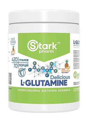 L-glutamine delicious - 420g multi fruit