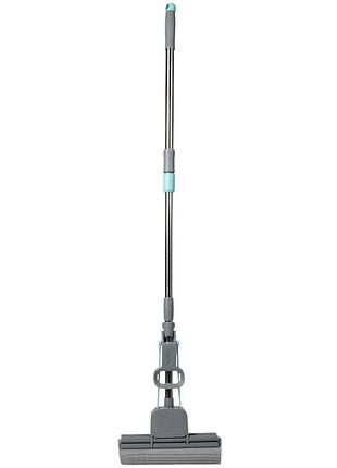 Швабра роликовая для уборки cleaning mop с двойным отжимом 125 х 28 см (mh-4933)