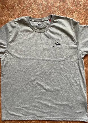 Футболка чоловіча alpha industries — оригінал xl