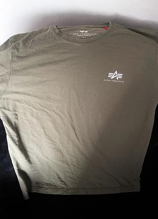 Чоловіча футболка alpha industries — оригінал m