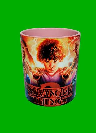 Чашка очень странные дела (stranger things)