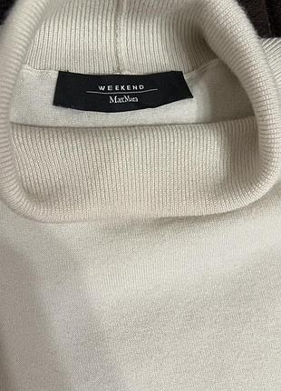Джемпер max mara weekend молочный , м 2