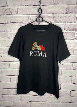 Футболка вінтажна roma italy