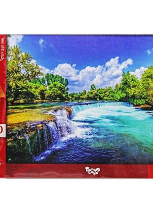 Пазл водопад 380 деталей dankotoys 47 5x34 см яркий пейзаж для всей семьи антистресс