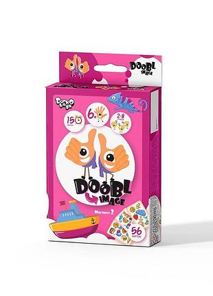 Настольная игра doobl image mini multibox 2 доббль украинская версия на внимание и скорость 6+