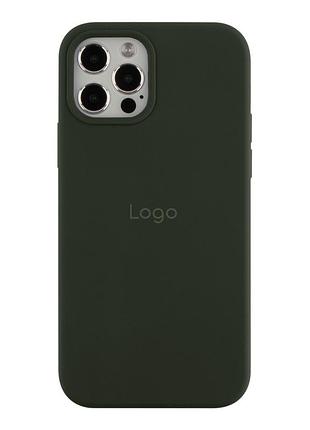 Чохол silicone case full size (aa) для iphone 12/12 pro 71.cyprus green