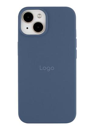 Чохол silicone case full size (aa) для iphone 14 20.navy blue