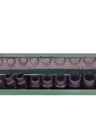 Набір ударних торцевих головок 1/2" dr(10-22) 9 пр. (84609m) hans