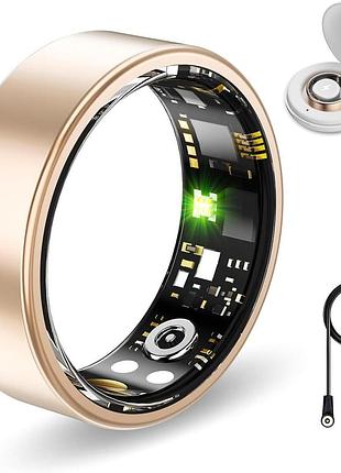 Aichiken smart ring умное кольцо фитнес трекер пульс spo2 сон шаги ip68 bluetooth размер 10 rose gold