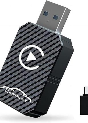 Wireless carplay adapter q1m беспроводной адаптер xixixi carplay usb адаптер автомобильный картер авто ведущий в беспроводной