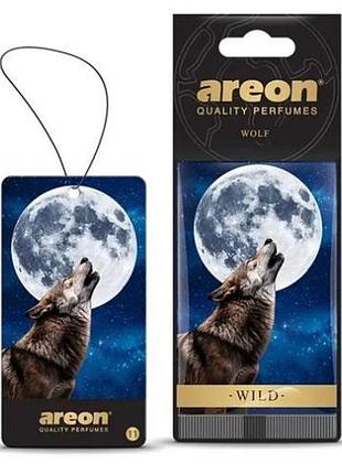 Освежитель воздуха areon сухой листик wild wolf