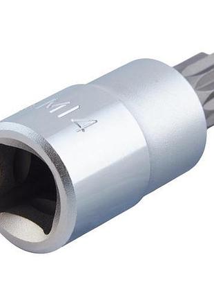Hans. торц. головка с вставкой 1/2" 12-гр.14мм l55mm (4028m14)